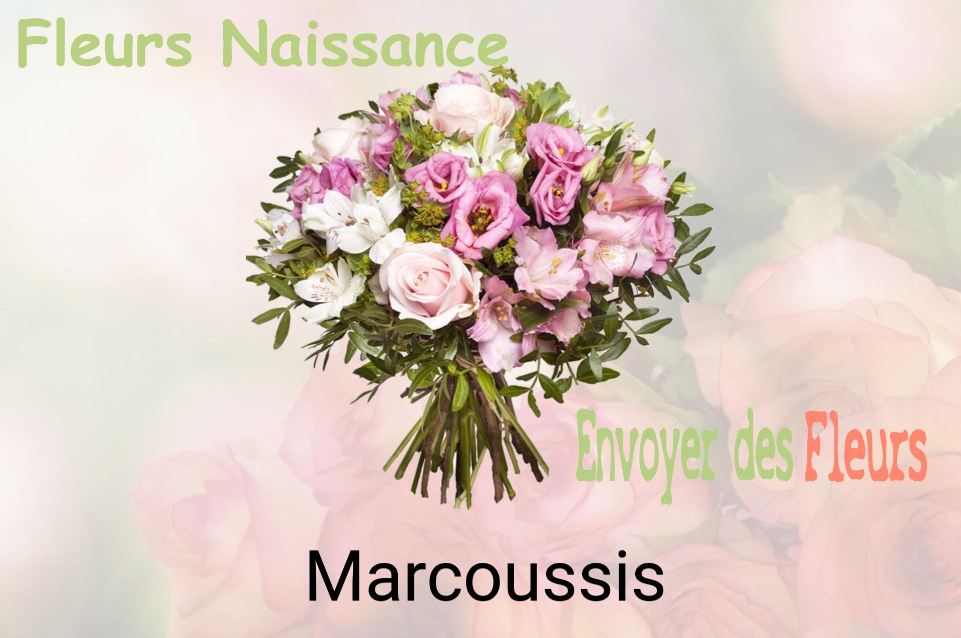 Bouquet de fleurs de naissance livré à Marcoussis